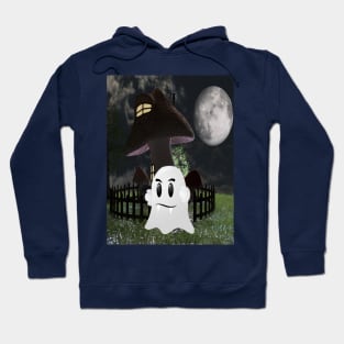 Halloween fanged ghost Hoodie